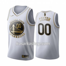 Dres Golden State Warriors Prilagođeni Nike 2019-20 Bijela Golden Edition Swingman